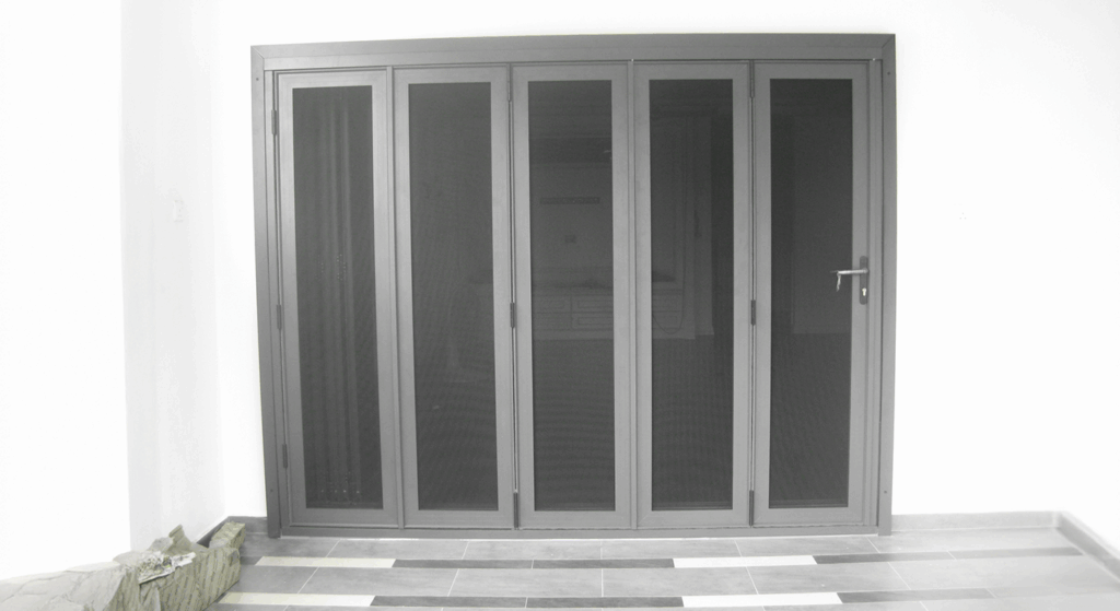 Bi-Fold Mesh Door | Top Security & Airflow | Mesh Secure